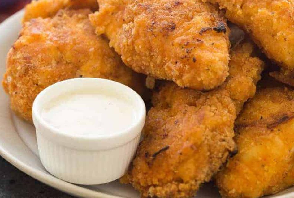 Bâtonnets de poulet croustillant Bâtonnets de poulet croustillant