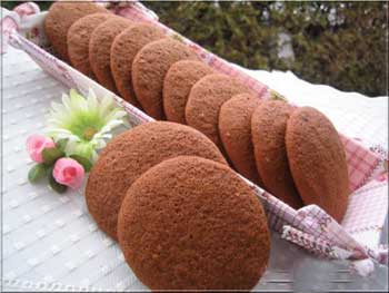 recette Biscuits tendres au chocolat - cuisine Tunisienne