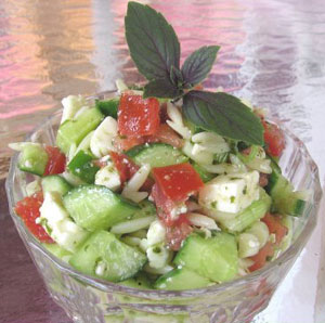 recette Courgette en salade - cuisine Tunisienne